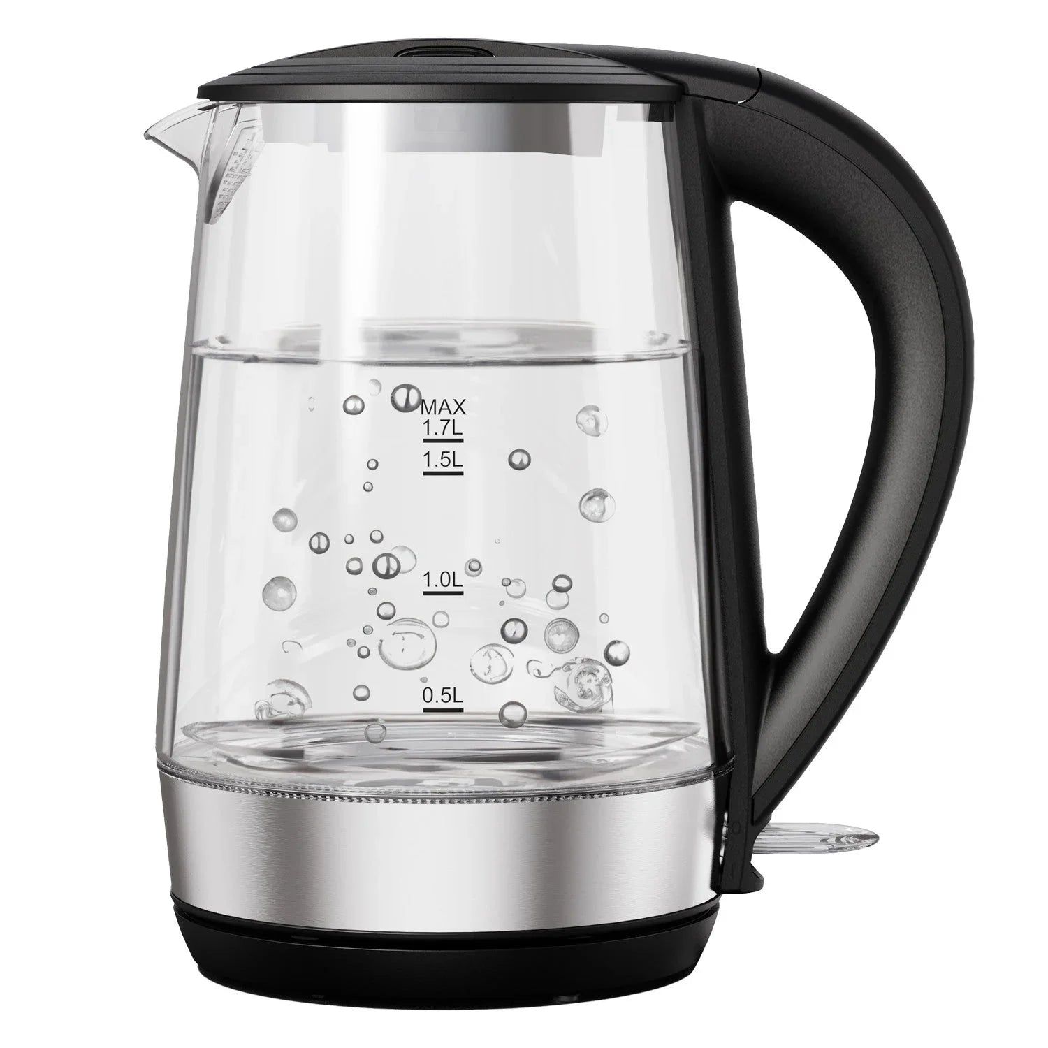 LePresso 360 Transparent Quick-Boil Glass Kettle - Tashqila LePresso 360 Transparent Quick-Boil Glass Kettle - Tashqila